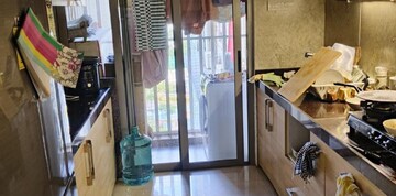 Staircase in 2 BHK Apartment at Anmol Fortune, Goregaon East – for Rent
