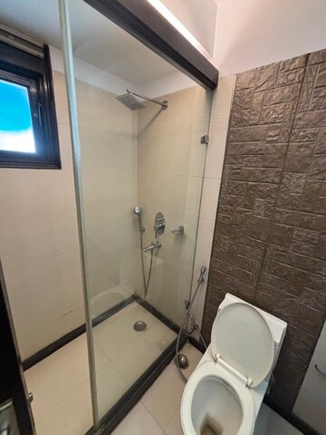 Bathroom in 3 BHK Builder Floor at Gulmohar Park – for Rent