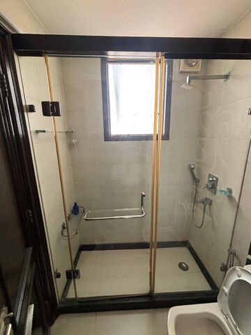 Bathroom in 3 BHK Builder Floor at Gulmohar Park – for Rent