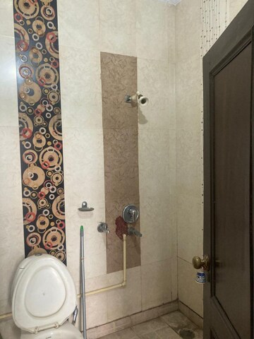 Bathroom in 1 BHK Builder Floor at Safdarjang Enclave – for Rent