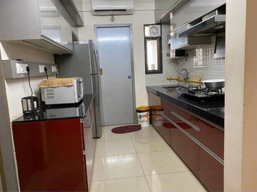 Kitchen in 3 BHK Apartment at Makarba – for Rent