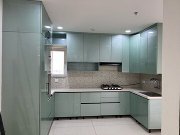 Kitchen in 3 BHK Apartment at Rajapushpa Provincia, Narsingi – for Rent