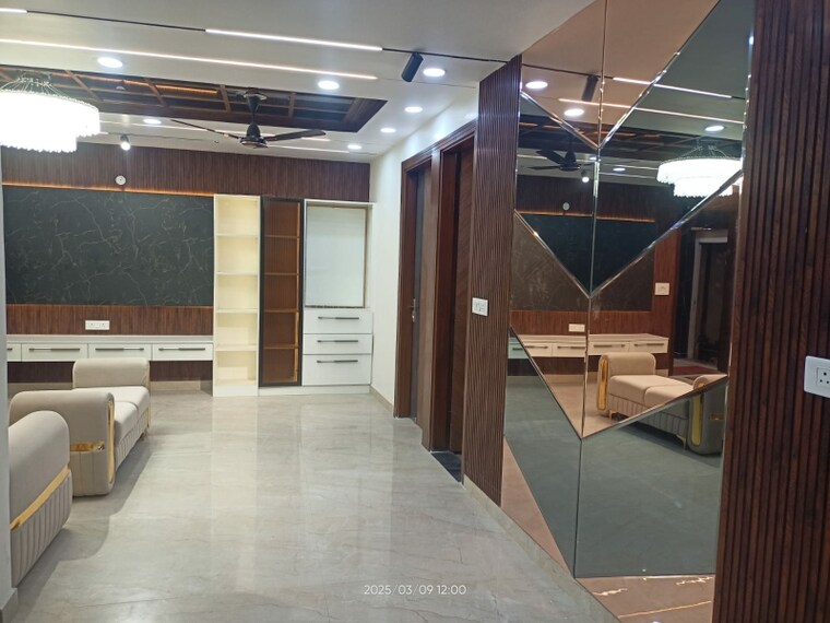 Living Room, mansa ram park 4 Bedroom 1200 Sq.Ft. Builder Floor In Mansa Ram Park Delhi 8342797