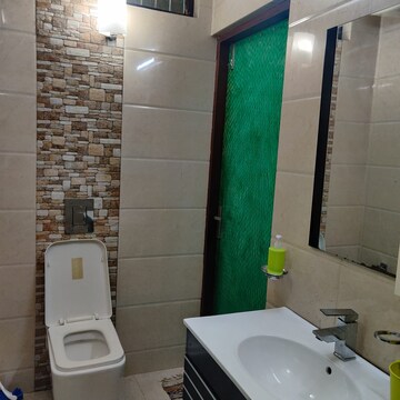 Bathroom in 2 BHK Builder Floor at Lajpat Nagar ii – for Rent