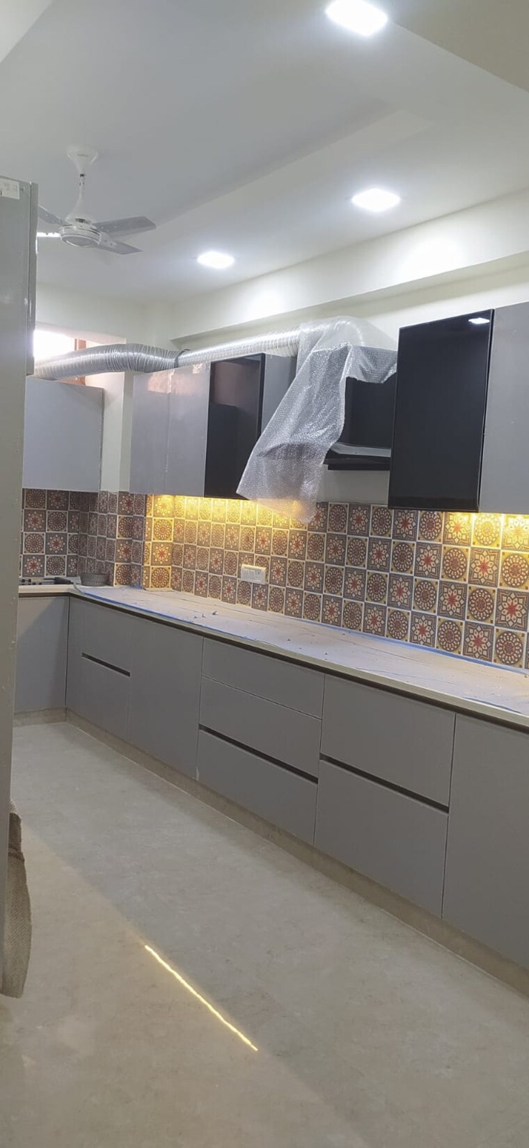 Kitchen, parklands 3 Bedroom 250 Sq.Yd. Builder Floor In Sector 85 Faridabad 8342812
