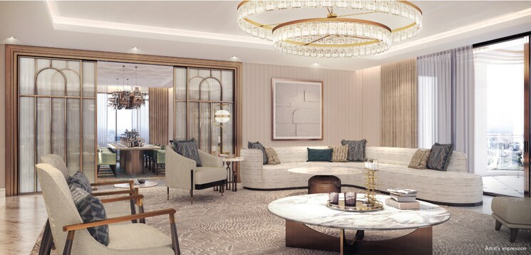 Living Room, lodha-versova 4 Bedroom 4257 Sq.Ft. Apartment In Versova Mumbai 8343208