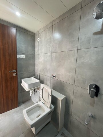 Bathroom in 2 BHK Apartment at Ahura Ecopolitan, Punawale – for Rent