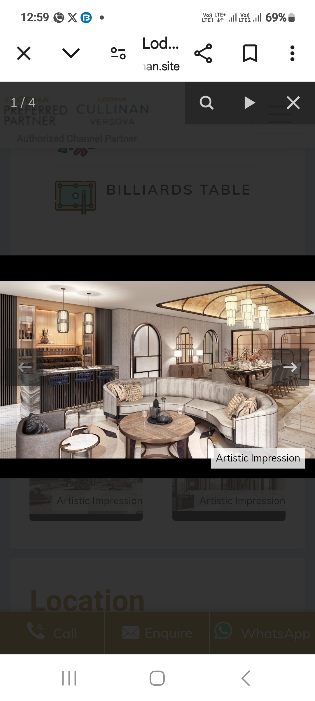 4 BHK Apartment For Sale in Lodha Versova