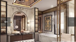 Living Room in 4 BHK Apartment at Lodha Versova, Versova – for Sale