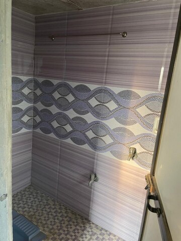 Bathroom in 1 BHK Apartment at Sector 3 Kopar Khairane – for Rent