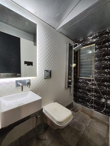Bathroom in 2 BHK Apartment at Khar West – for Rent