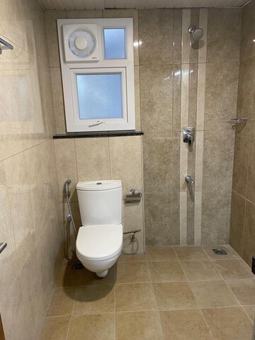 Bathroom in 3 BHK Apartment at Prestige Tranquil, Kokapet – for Rent