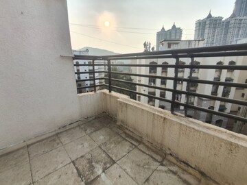 Balcony in 3 BHK Penthouse at Cosmos Park, Ghodbunder Road – for Sale