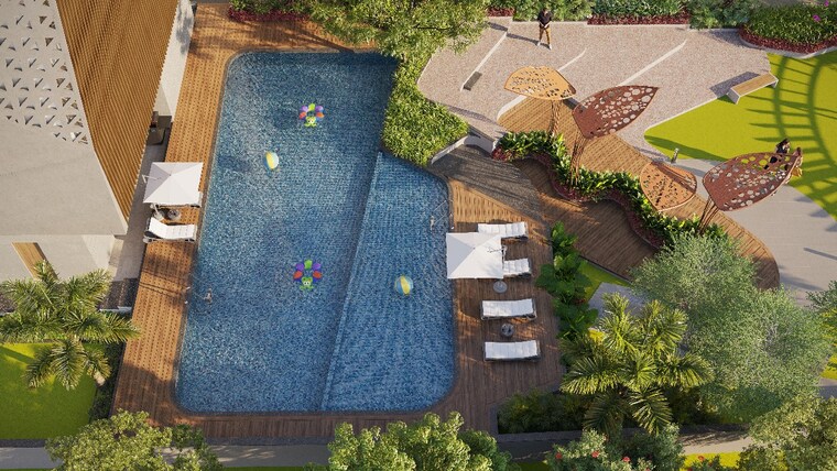 Garden, canny-aravindam 3 Bedroom 1505 Sq.Ft. Apartment In Bowrampet Hyderabad 8343326