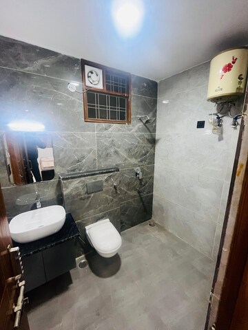 Bathroom in 3 BHK Builder Floor at Gms Road – for Sale