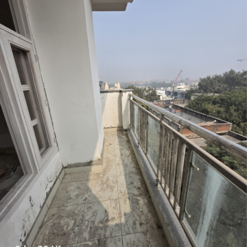 Balcony in 1 BHK Apartment at Risland Sky Mansion, Chattarpur – for Rent