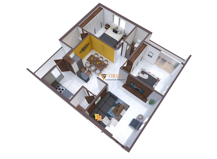 Floor Plan, nagaram 3 Bedroom 3000 Sq.Ft. Villa In Nagaram Hyderabad 8343517