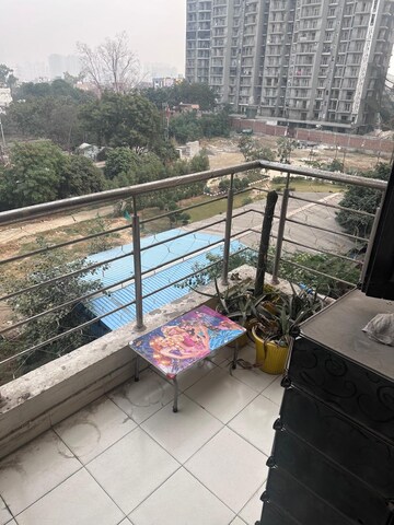 Balcony in 3 BHK Apartment at Himalaya Tower, Ahinsa Khand 1 – for Sale