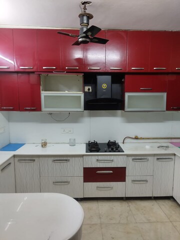 Kitchen in 3 BHK Apartment at Vasant Kunj – for Rent