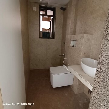 Bathroom in 3 BHK Apartment at Kanakia Silicon Valley, Powai – for Rent