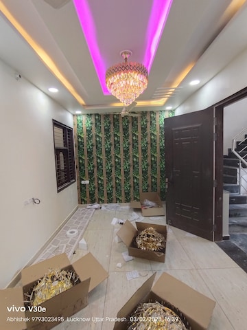 Living Room in 3 BHK Independent House at Jankipuram Extension – for Sale