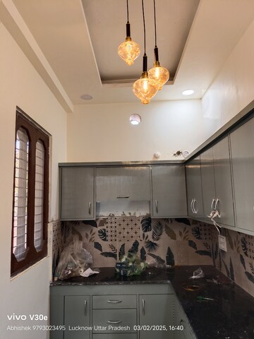 Kitchen in 3 BHK Independent House at Jankipuram Extension – for Sale