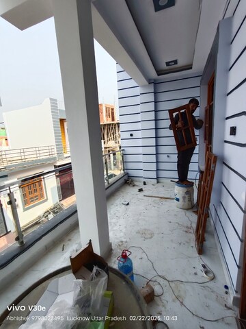 Balcony in 3 BHK Independent House at Jankipuram Extension – for Sale