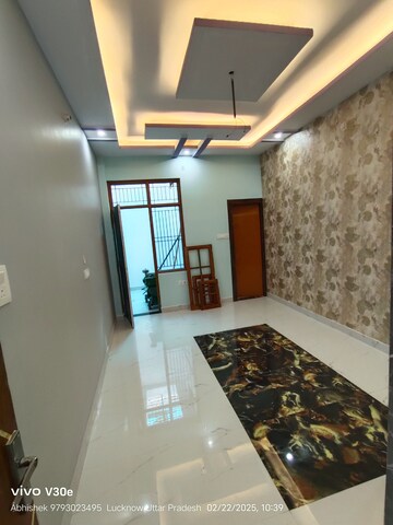 Staircase in 3 BHK Independent House at Jankipuram Extension – for Sale