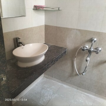 Bathroom in 2 BHK Apartment at Gayatri Bravuria Apartment, Balewadi – for Rent