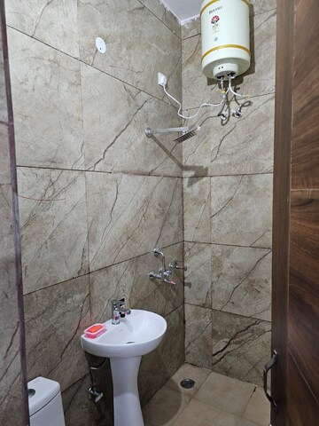 Bathroom in 2 BHK Builder Floor at Peer Mucchalla – for Rent