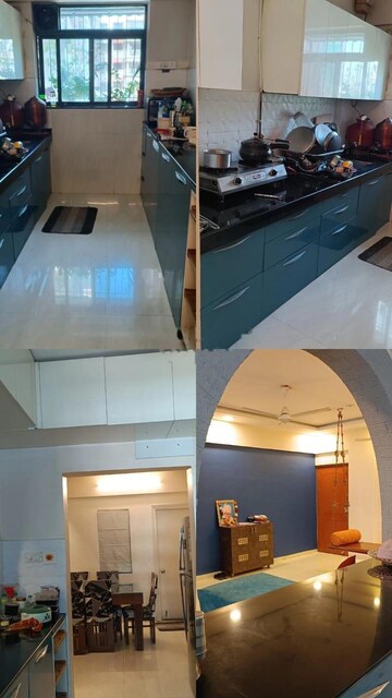 Kitchen in 3 BHK Apartment at Nyati Meadows, Wadgaon Sheri – for Rent
