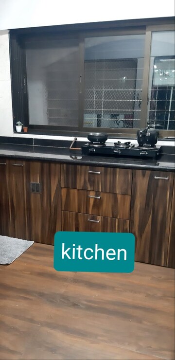 Kitchen in 2 BHK Apartment at Seawoods – for Sale