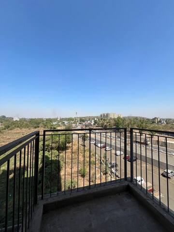 Balcony in 1 BHK Apartment at Lodha Lakeshore Greens, Dombivli East – for Rent