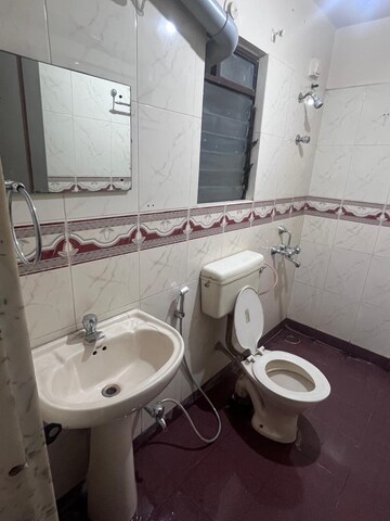 Bathroom in 2 BHK Apartment at Sunshree Gold, Nibm Road – for Rent