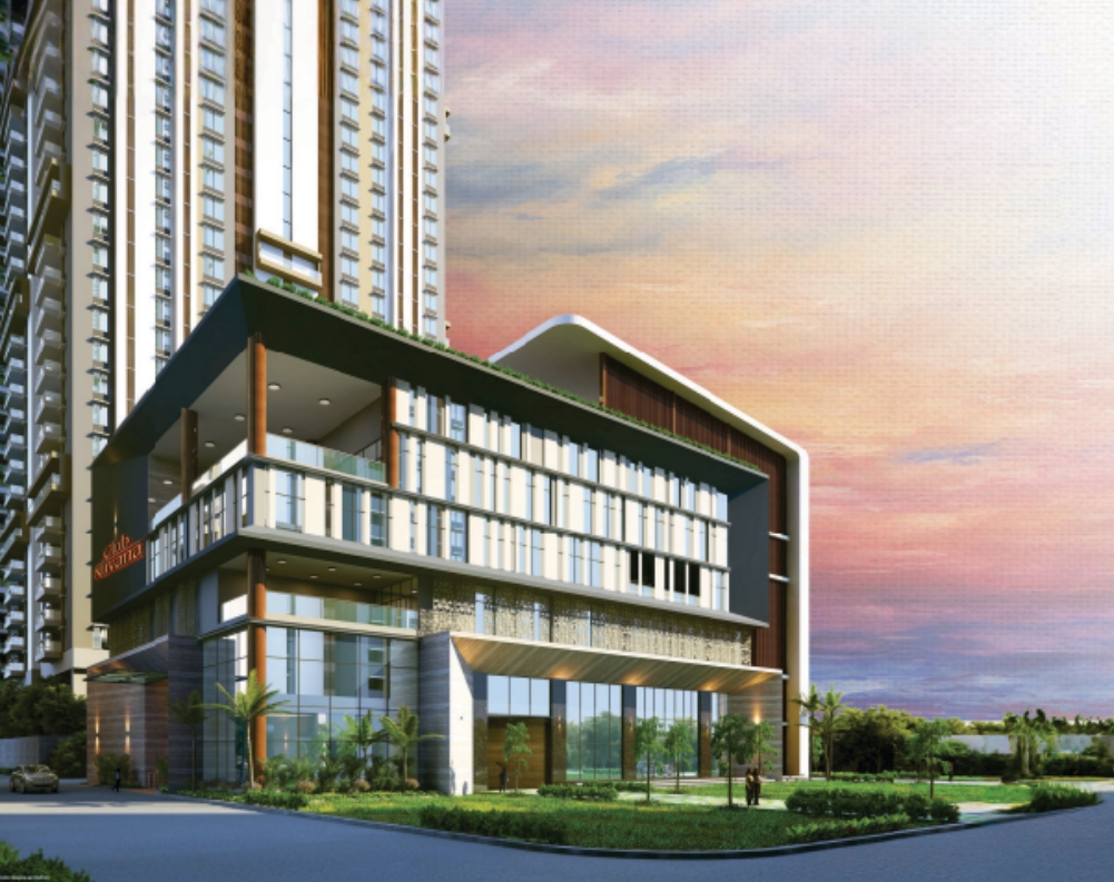 3 BHK + Pooja Room,Extra Room 3080 Sq.Ft. Apartment in Rajapushpa Infina