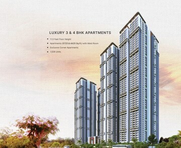 3 BHK Apartment – Exterior View View at Rajapushpa Infina, Manchirevula - for Sale