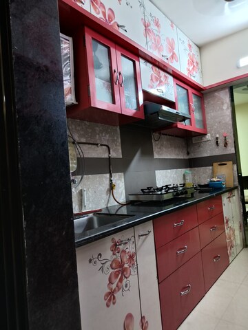Kitchen in 2 BHK Apartment at Akanksha Pioneer, Vartak Nagar – for Sale