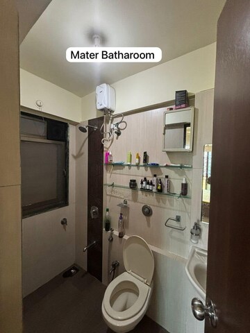 Bathroom in 2.5 BHK Apartment at Bharat Arize, Goregaon West – for Rent