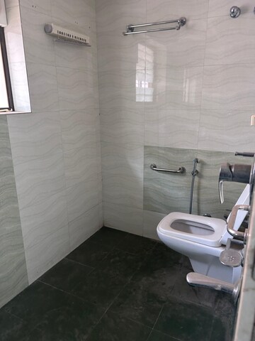 Bathroom in 3 BHK Apartment at Sibylle Apartment, Worli – for Rent
