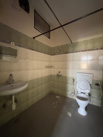 Bathroom in 3 BHK Apartment at Banjara Hills – for Rent