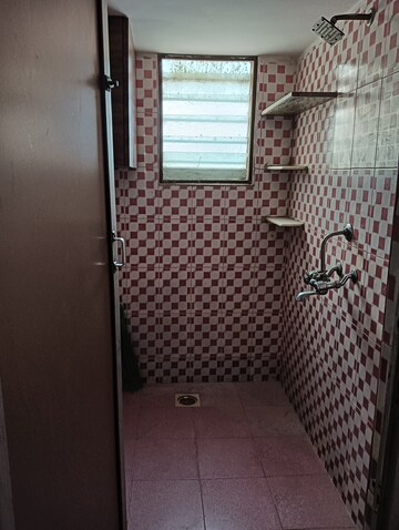 Bathroom in 1 BHK Apartment at Koteshwar Palace, Andheri East – for Rent