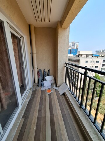 Balcony in 3 BHK Apartment at Aditya Empress Towers, Shaikpet – for Rent