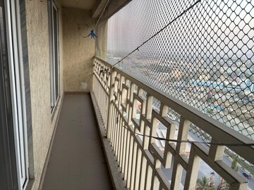 Balcony in 3 BHK Apartment at Paradise Sai World City Phase 2, New Panvel – for Rent