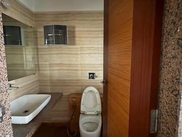 Bathroom in 3 BHK Apartment at Paradise Sai World City Phase 2, New Panvel – for Rent