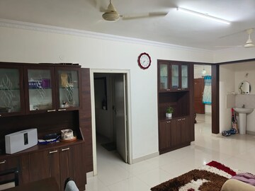 Living Room in 3 BHK Apartment at Creative Elegance, Nagavara – for Rent