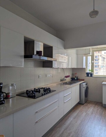 Kitchen in 3 BHK Apartment at Sobha City, Thanisandra Main Road – for Rent