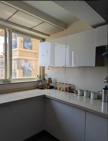 Kitchen in 3 BHK Apartment at Sobha City, Thanisandra Main Road – for Rent