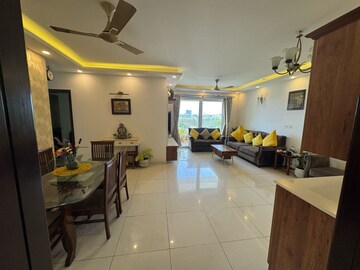 Master Bedroom in 3.5 BHK Apartment at Purva Palm Beach, Hennur Road – for Rent