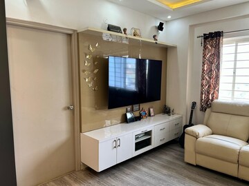 Living Room in 3 BHK Apartment at SMR Vinay Estella, Ms Palya – for Rent