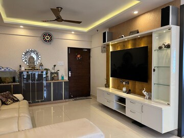 Living Room in 3 BHK Apartment at SMR Vinay Estella, Ms Palya – for Rent